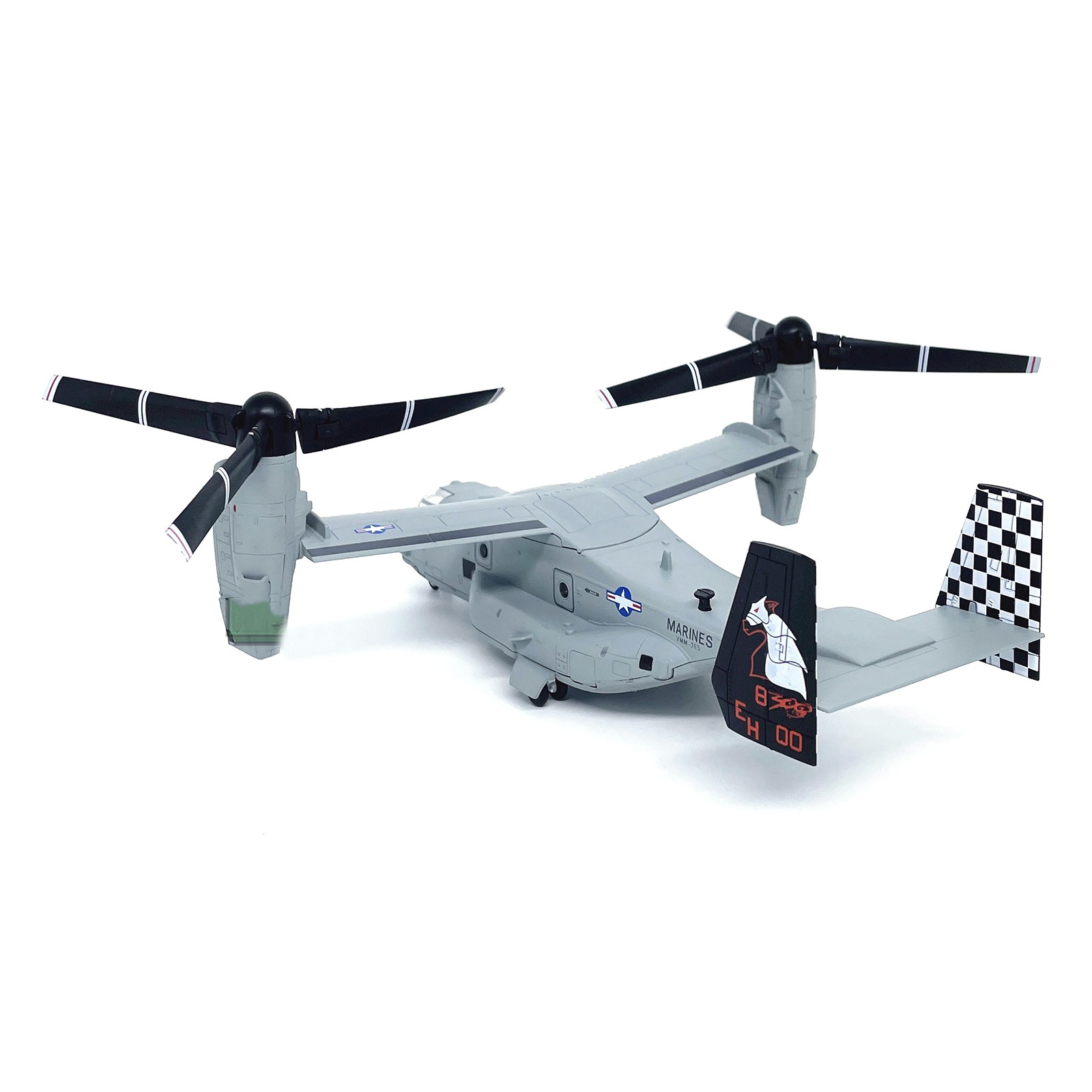For Boeing Bell V-22 Osprey Tiltrotor Helicopter Model 1/72 Scale Alloy 24cm