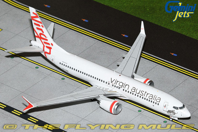 GeminiJets 1:200 737 MAX 8 Virgin Australia VH-8IA