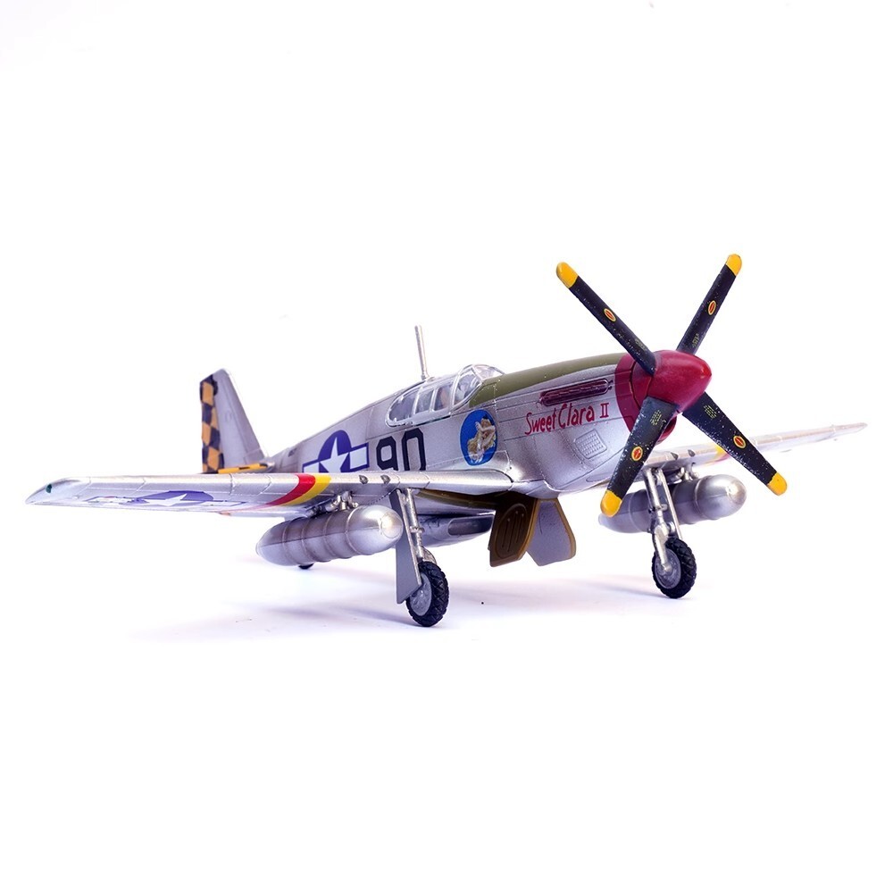 LEGION P-51B Mustang Fighter Sweet Claro II 319TH FS 325TH FG 1/72 Diecast Model