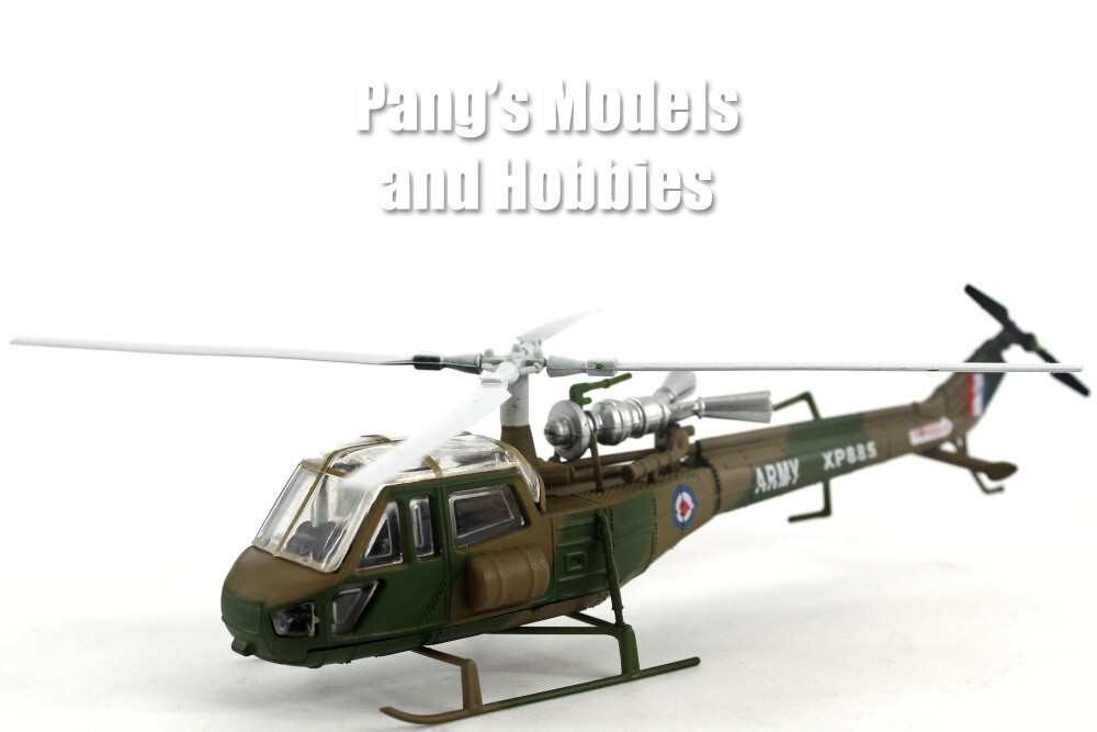 Westland Scout AH.1 British Army 1983 1/72 Scale Helicopter Model by Amercom