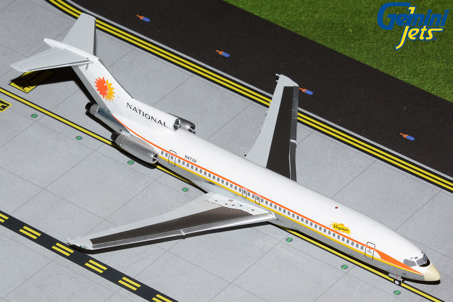 National Airlines Boeing 727-200 N4732 Gemini Jets G2NAL1060 Scale 1:200