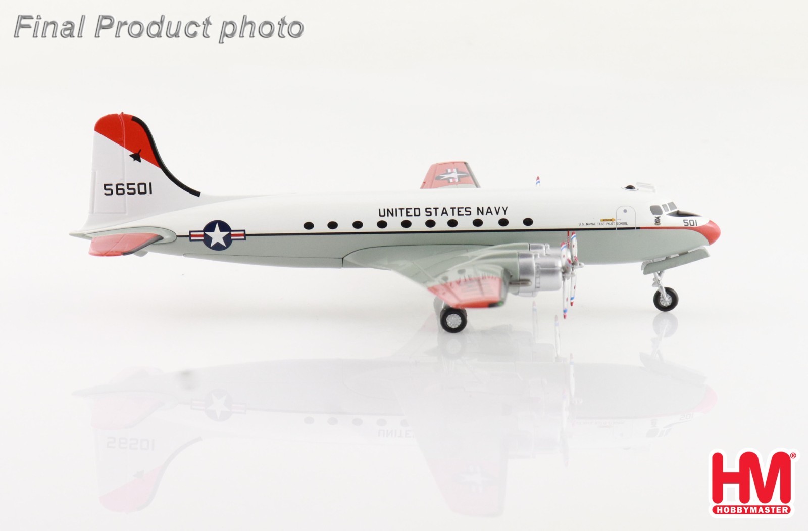 Hobby Master 1/200 HL2025 C-54Q Skymaster USNTPS NAS Patuxent River, Maryland