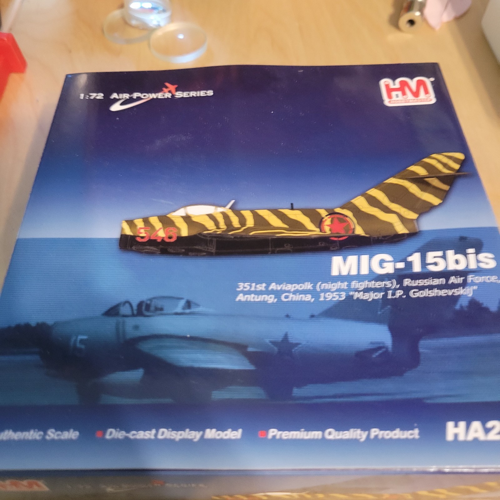 Hobby Master MiG-15 Fagot Soviet Air Force 351st night fighter 1/72 HA2402