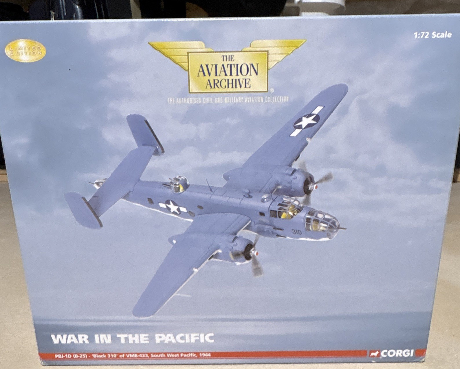 Corgi PBJ-1D (B-25) War in the Pacific 1:72 Diecast AA35306 LE