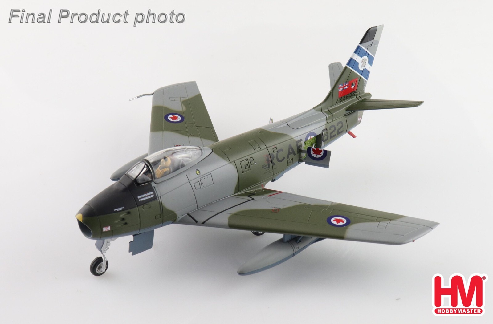 HOBBY MASTER HA4326 1/72 SABRE MK 6 430 SQUADRON RCAF 1950S