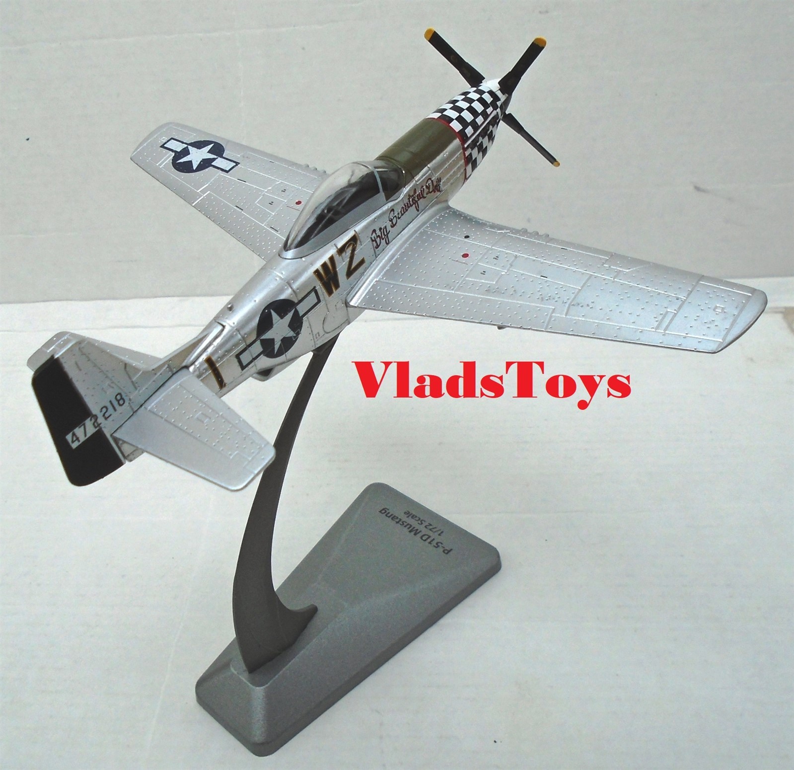 Air Force 1 1/72 P-51D Mustang USAAF 78th FG John Landers Big Beautiful Doll