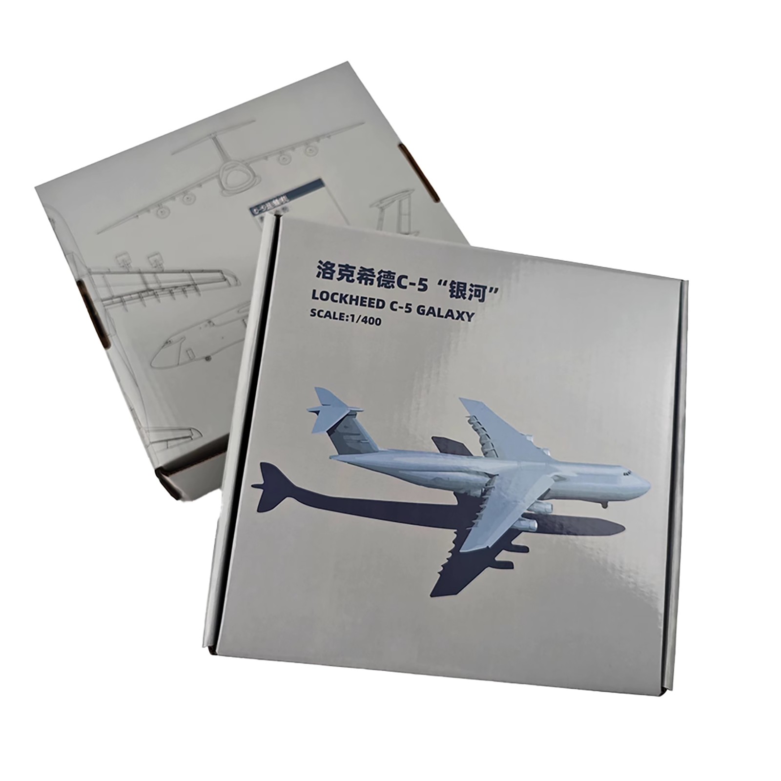 Diecast 1/400 USAF For Lockheed C-5 Transport Aircraft Model Static Display