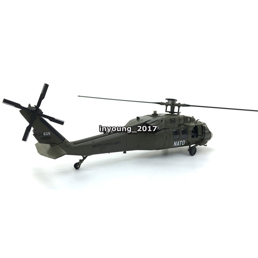 1/72 Sikorsky UH-60 Black Hawk Helicopter Model Diecast Military Airplane Model
