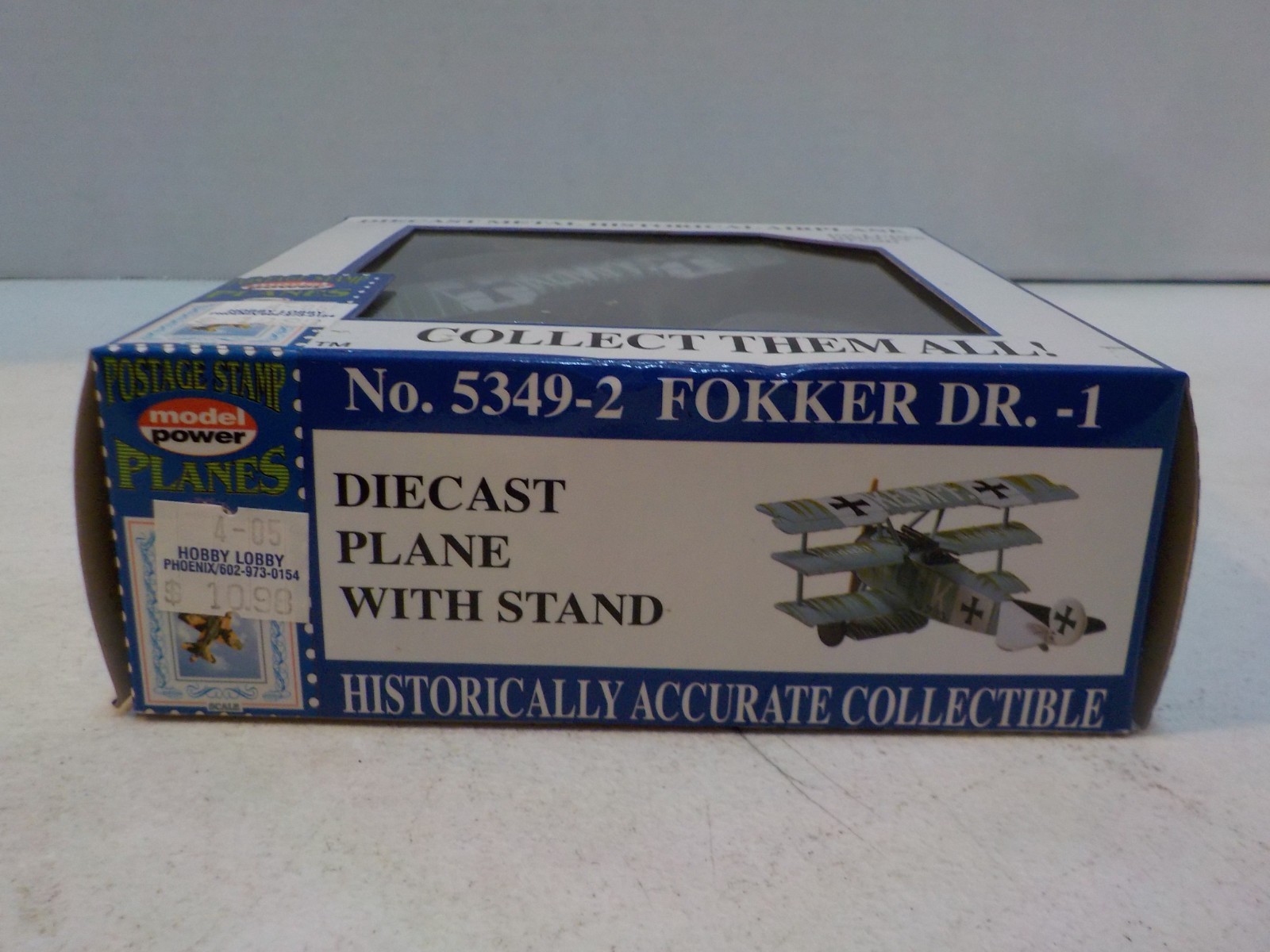 A515 Model Power Postage Stamp Planes Fokker Dr. 1-Kempf 1 : 100 Scale
