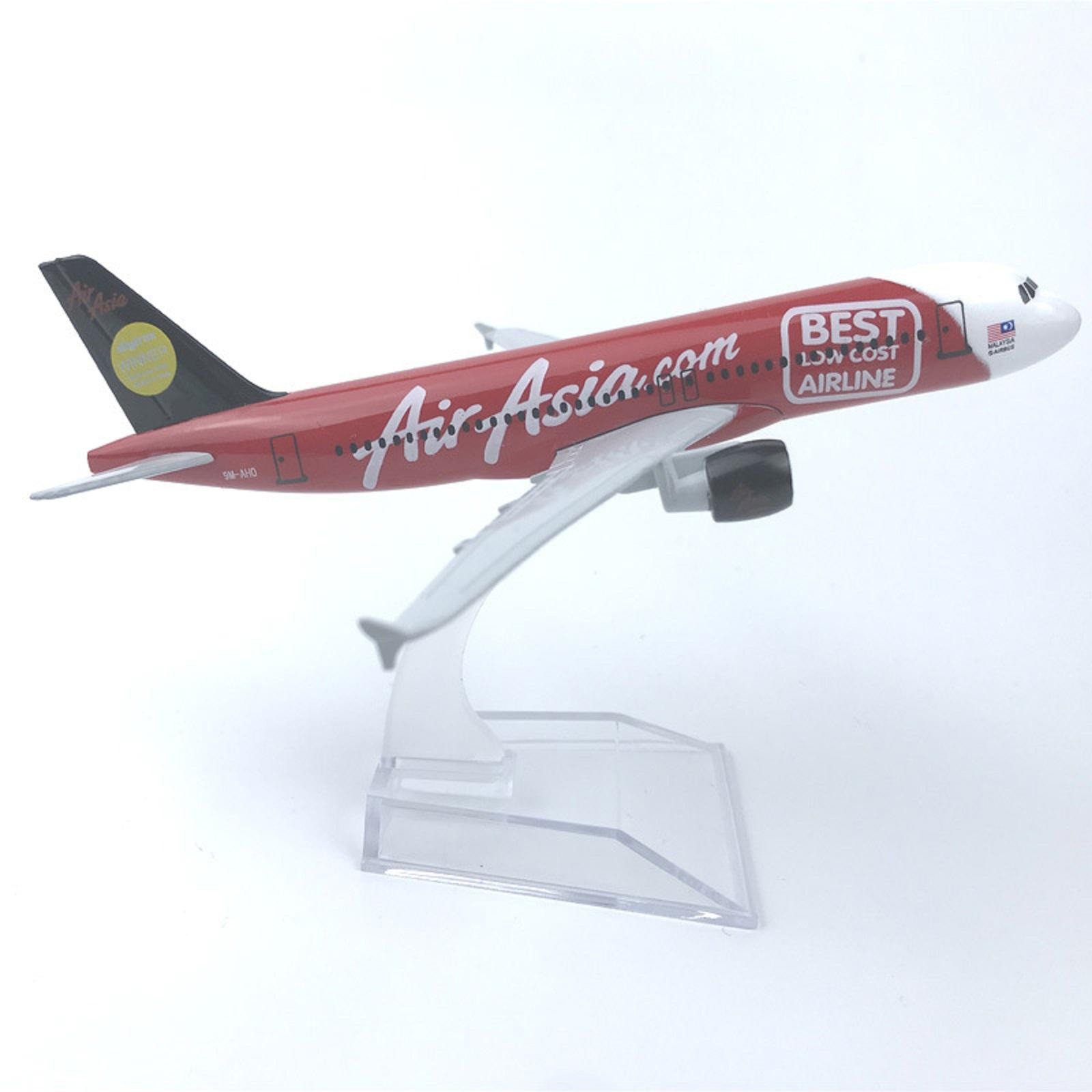 1/400 15cm Aircraft Asia 2007 A320 Alloy Plane Model Diecast Airplane Display