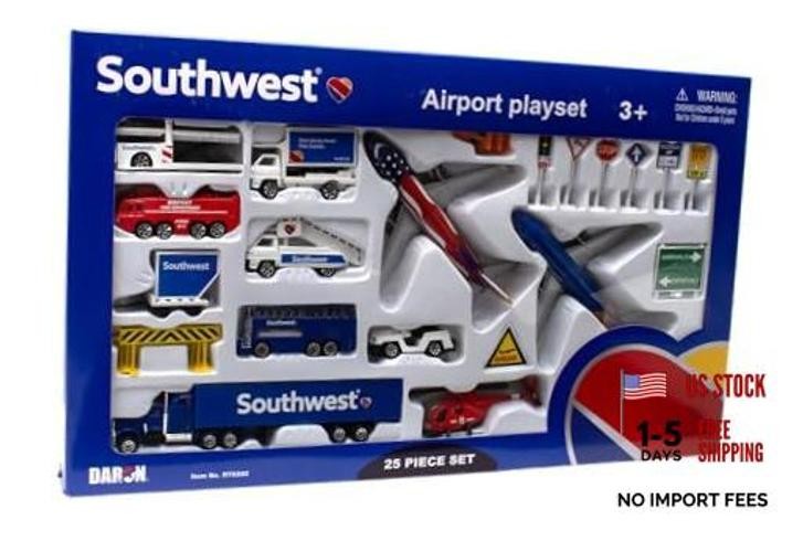 Southwest Airlines Airport Playset Die-Cast Toy Ages 3+ | SOUTHWEST II
