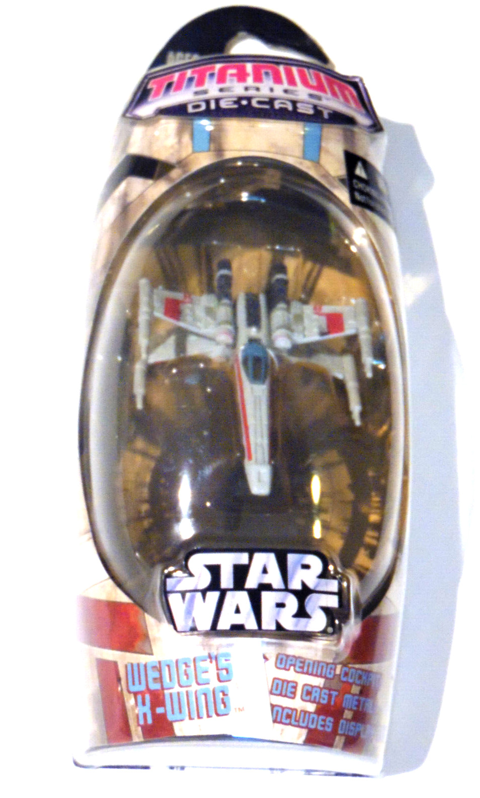 Star Wars Titanium Series (2006) Wedge’s X-Wing Die-Cast Toy Vehicle – SEALED