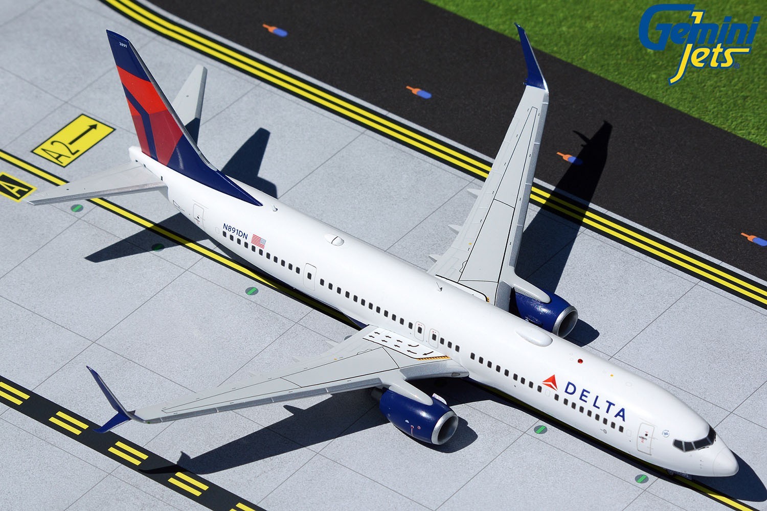 Delta Boeing 737-900ER N891DN GeminiJets G2DAL923 Scale 1:200 RARE