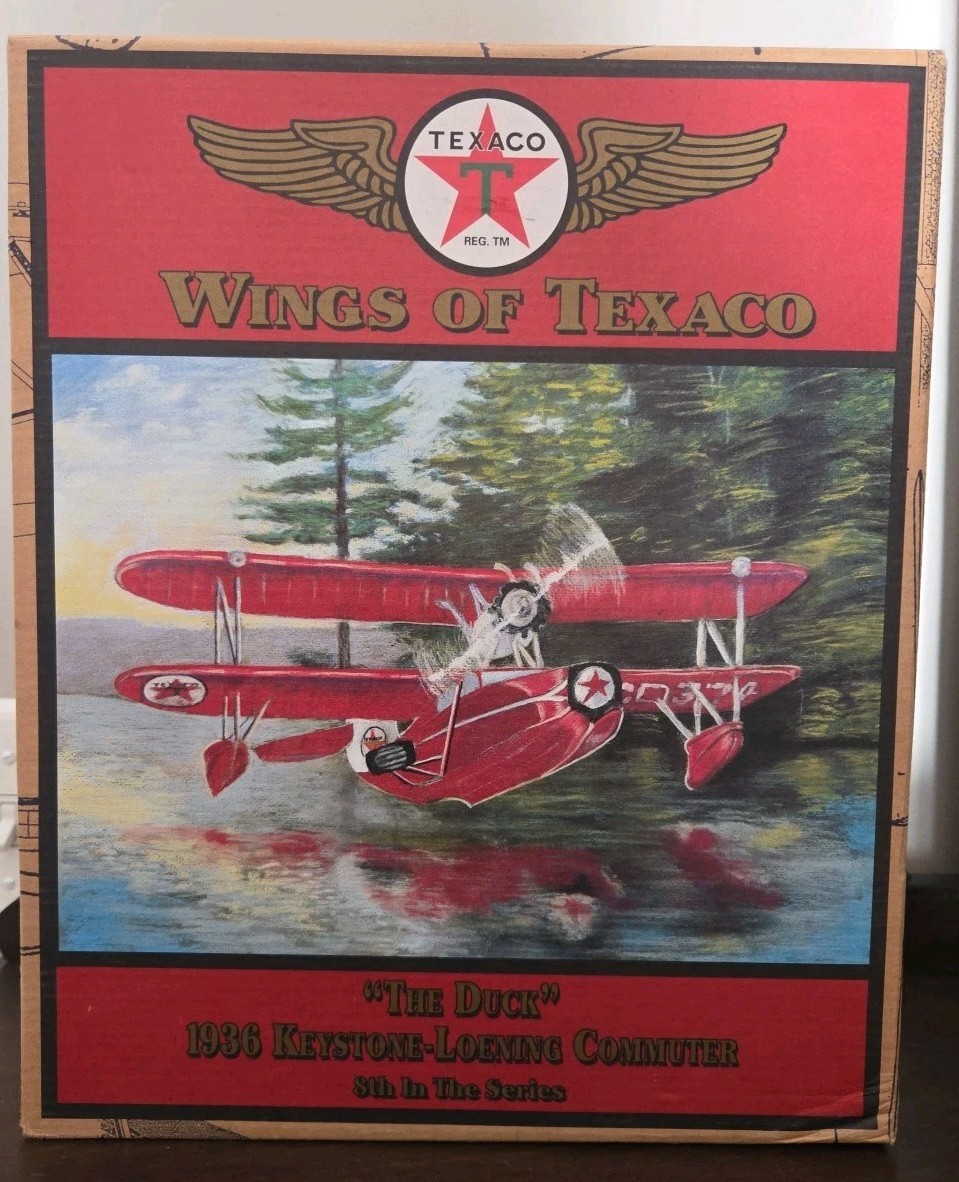 Wings Of Texaco 1936 Keystone-Loening Commuter “The Duck” #8 in Series