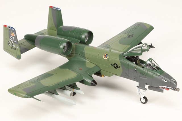 HA1339 Hobby Master A-10A Thunderbolt II 1/72 Model #80-0186 USAF 23rd TFW