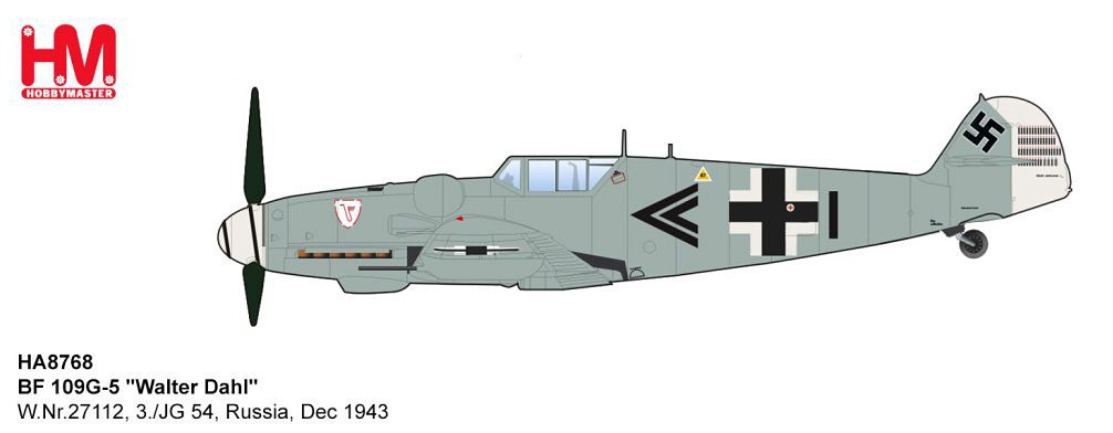 Hobby Master 1/48 HA8768 BF-109G-5 German AF 1943 in Russia New INSTOCK!!