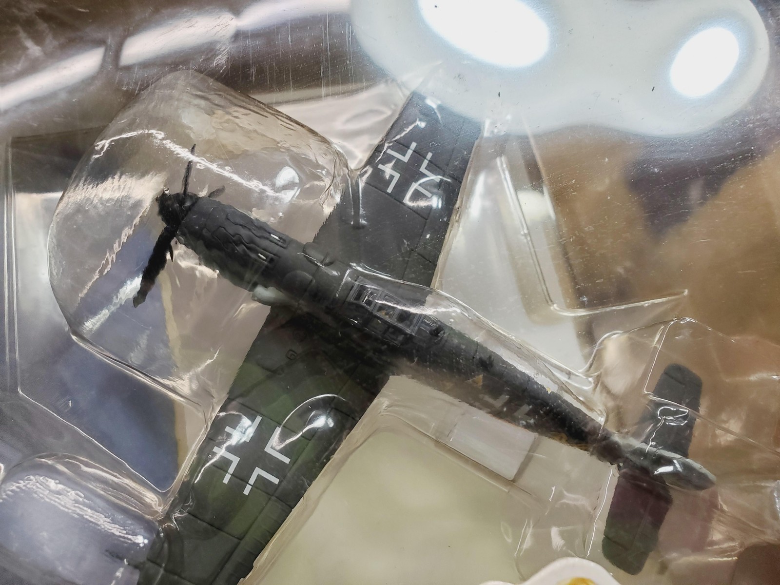 Matchbox Collectibles Messerschmitt Bf 109G 1:72 Gray Diecast Plane WWII [3383]