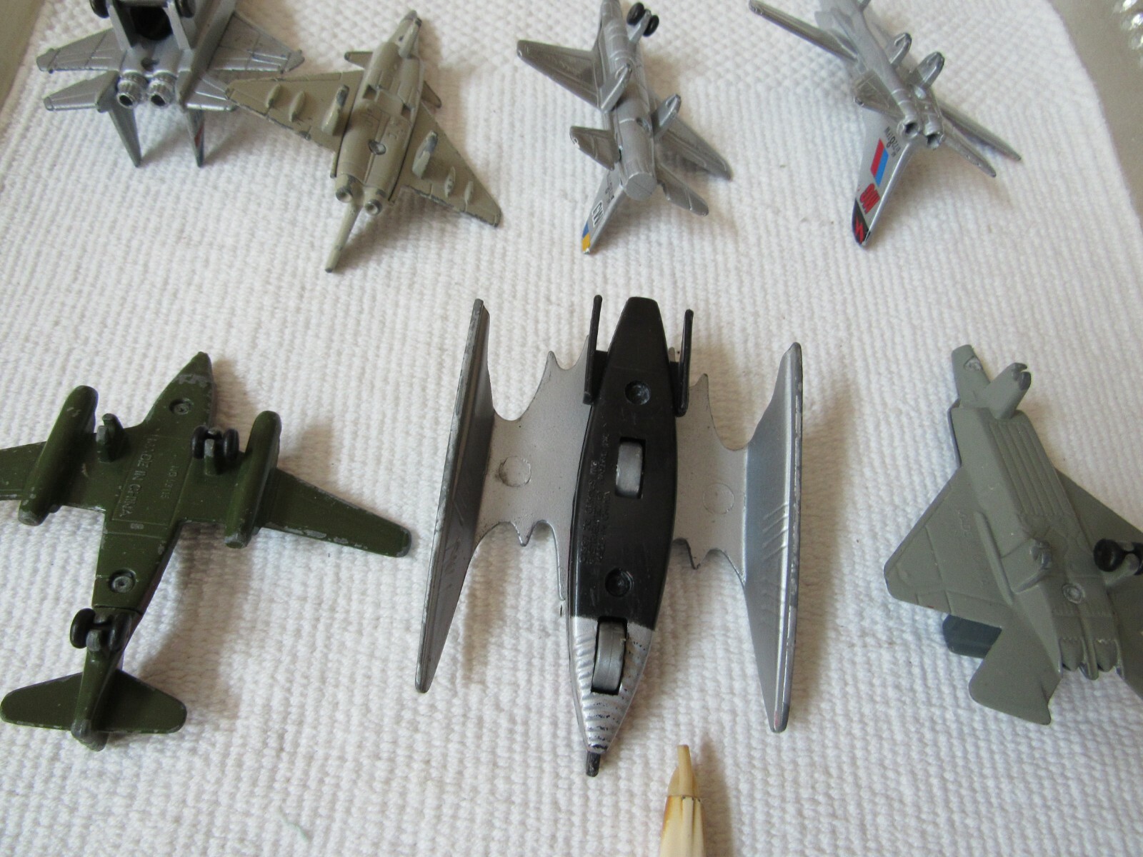 PARTS Lot of 10 Vintage Diecast Metal Planes Maisto other F-15 Fighters Jets