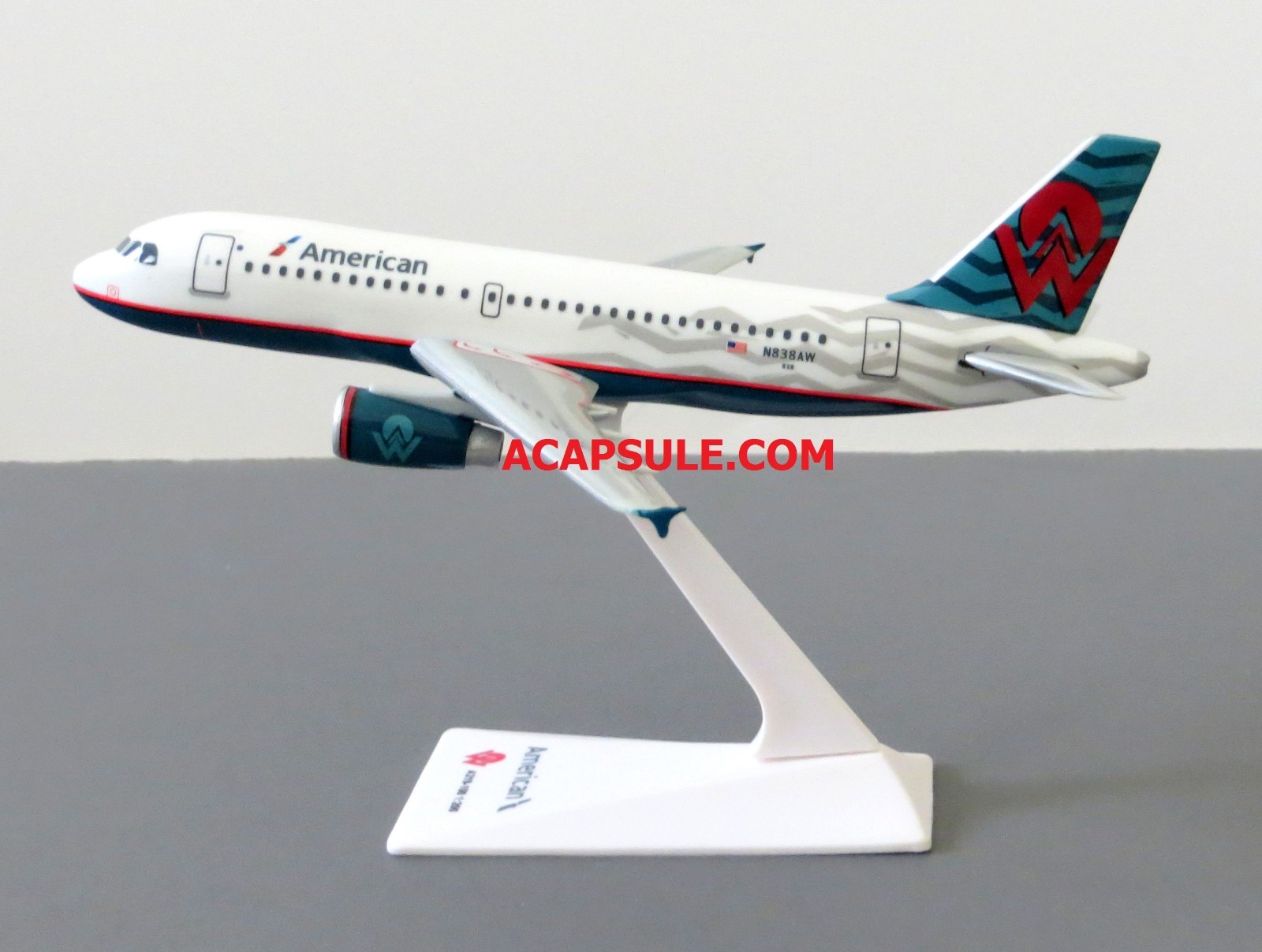 Flight Miniatures 1/200 America West AA Heritage Livery Airbus A319 Model