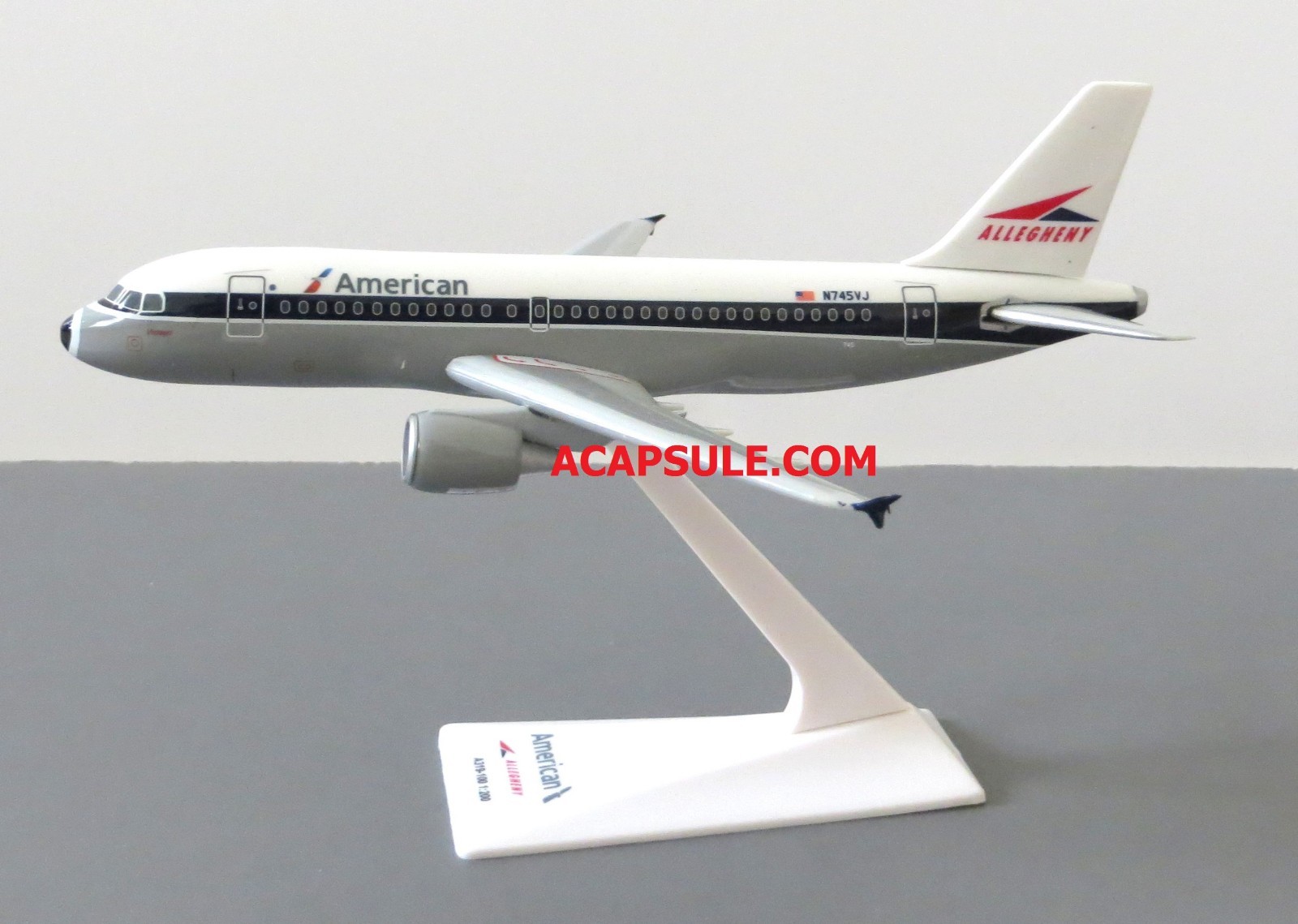 Flight Miniatures 1/200 American Airlines Allegheny Heritage Livery Airbus A319