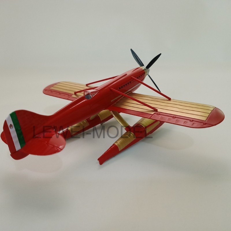 1:72 Macchi MC.72 Racing Seaplane Aircraft Model Diecast Military Collection WW1