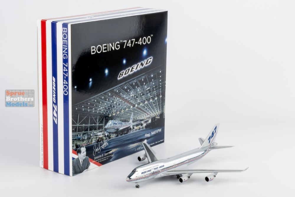 NGM04010 1:400 NG Model Boeing Company B747-400 Reg #N401PW