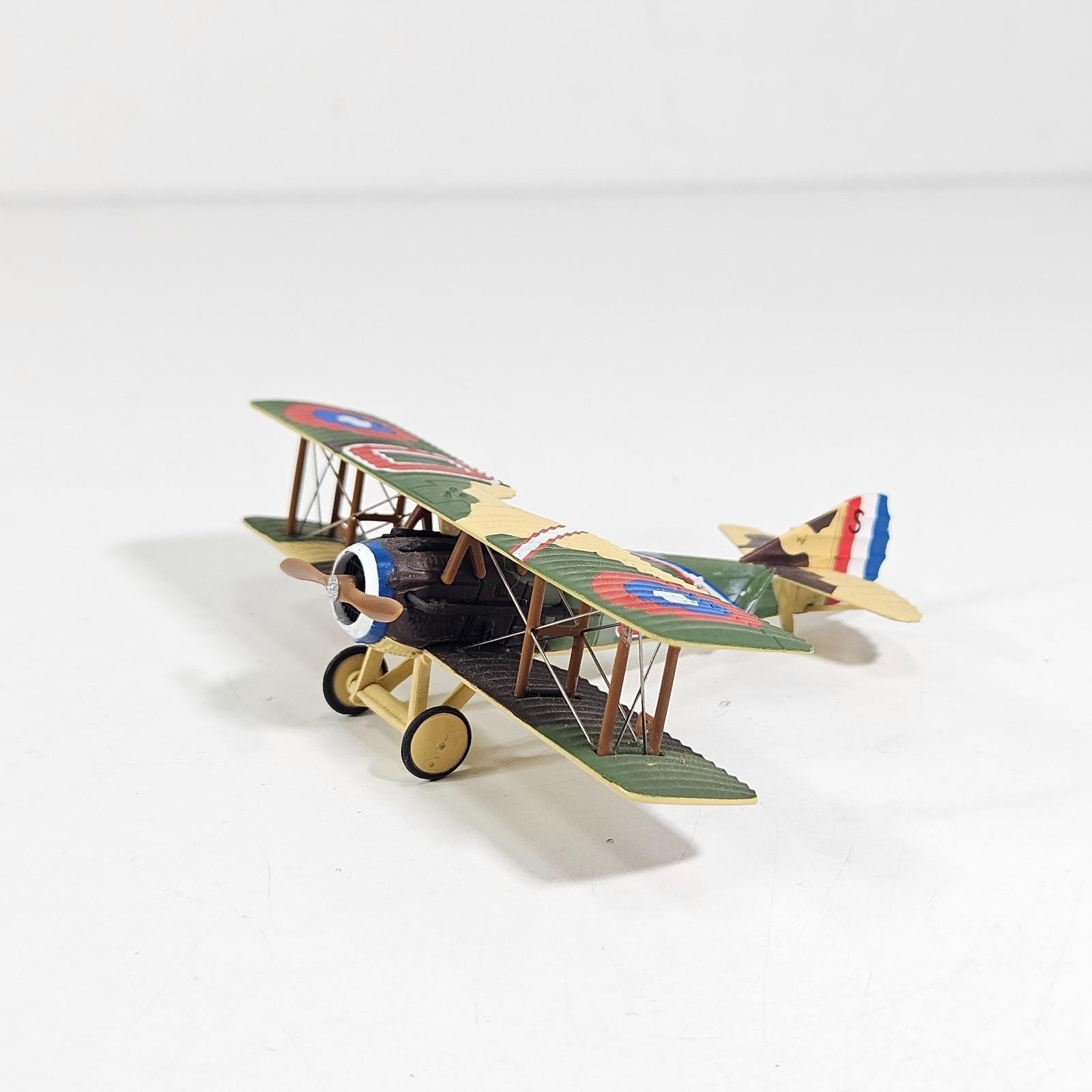 Job Lot of 2 small Scale Diecast WWI SPAD S.XIII US Army Unbox Aircraft Model