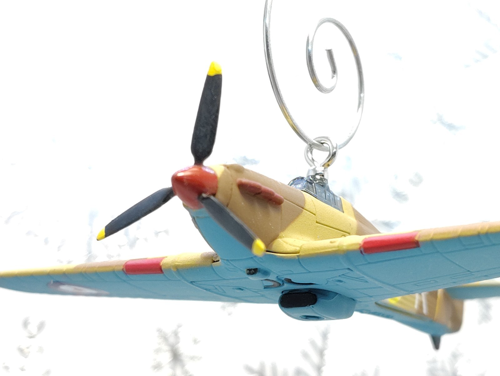 RAF No. 92 Squadron Hawker Hurricane Airplane Aircraft Christmas Tree Ornament