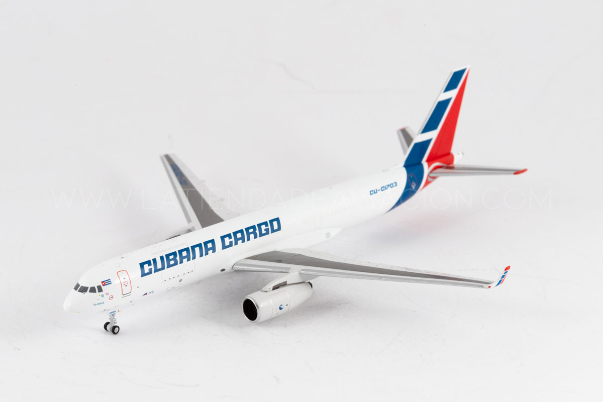 1:400 Panda Models Cubana Tu204-100CE CU-C1703