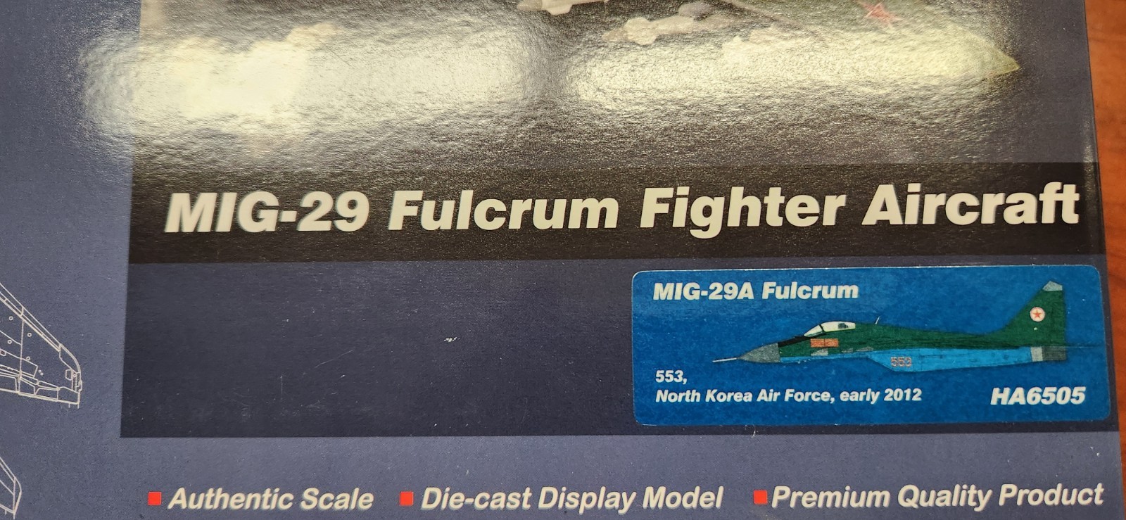 Hobby Master 1:72 HA6505 MIG-29A Fulcrum, N. Korea Air Force, 2012