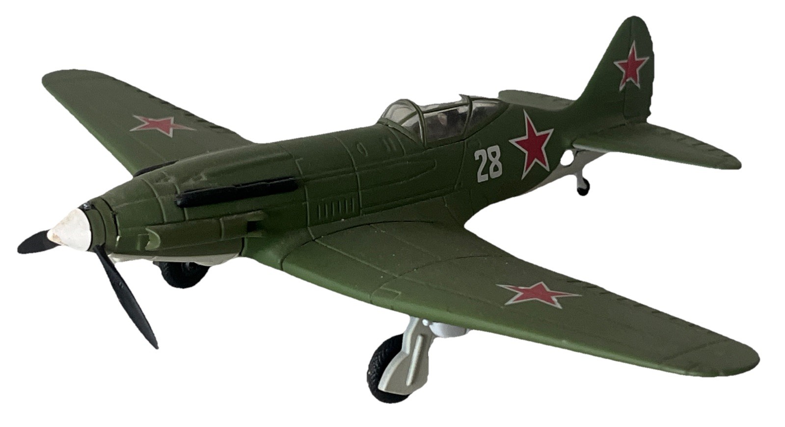 Mig-3 World War II Series Diecast Plane 1/48 Unboxed Air Signature Repair needed