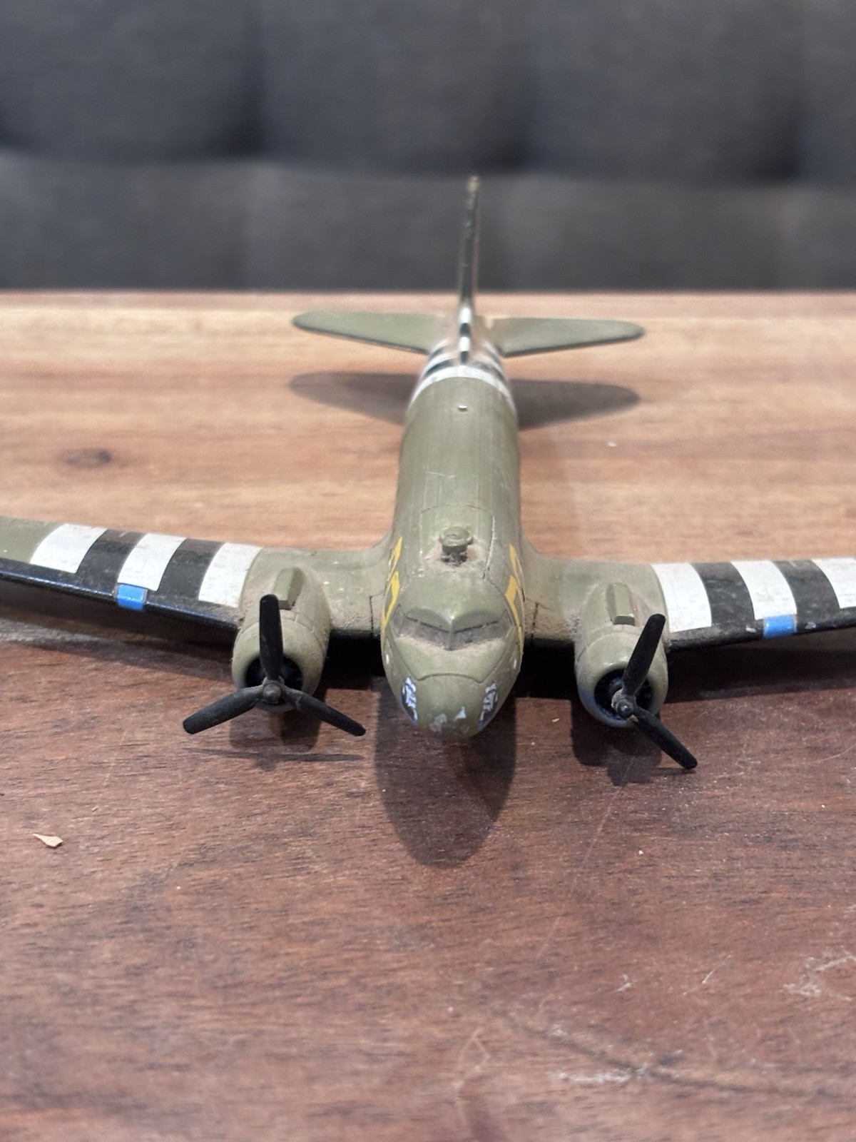 Skytrain Douglas Sky Train C-47 Die Cast Model Dakota United States Army