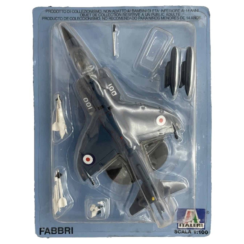 Sea Harrier FRS.1 AG-P033 1:100 1:90 Fighter Plane Fabri Italeri Diecast