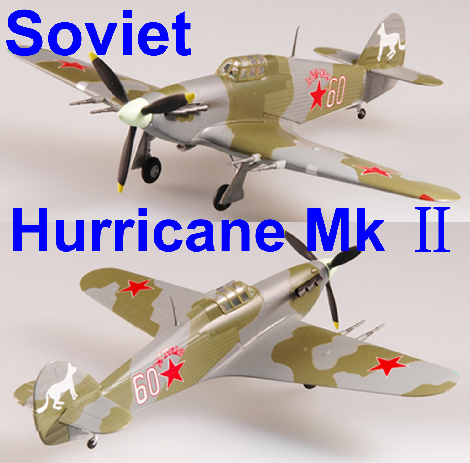 Easy Model 1/72 Soviet Hurricane Mk Ⅱ 835 609 IAP 1942 #37244