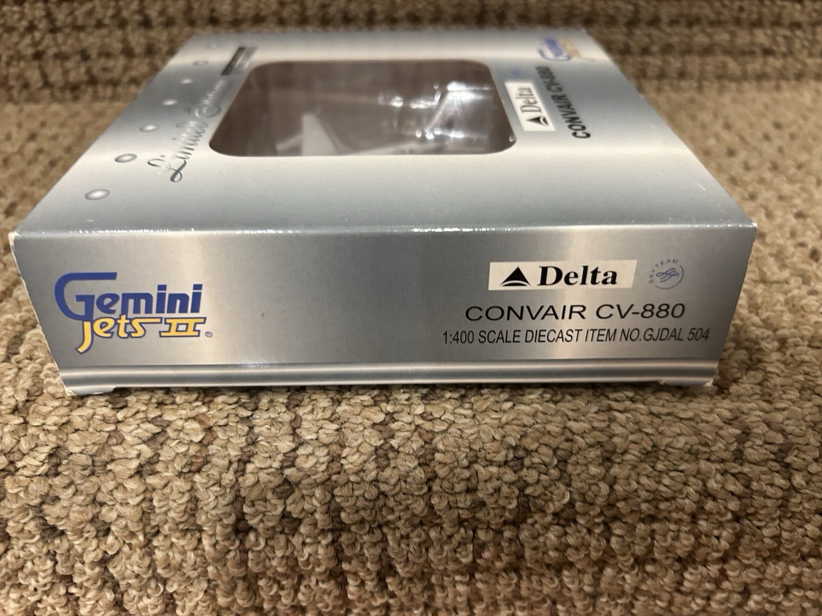 Gemini Jets II 1:400 Delta Convair CV-880 Ltd. Edition, N8801E, No. GJDAL504
