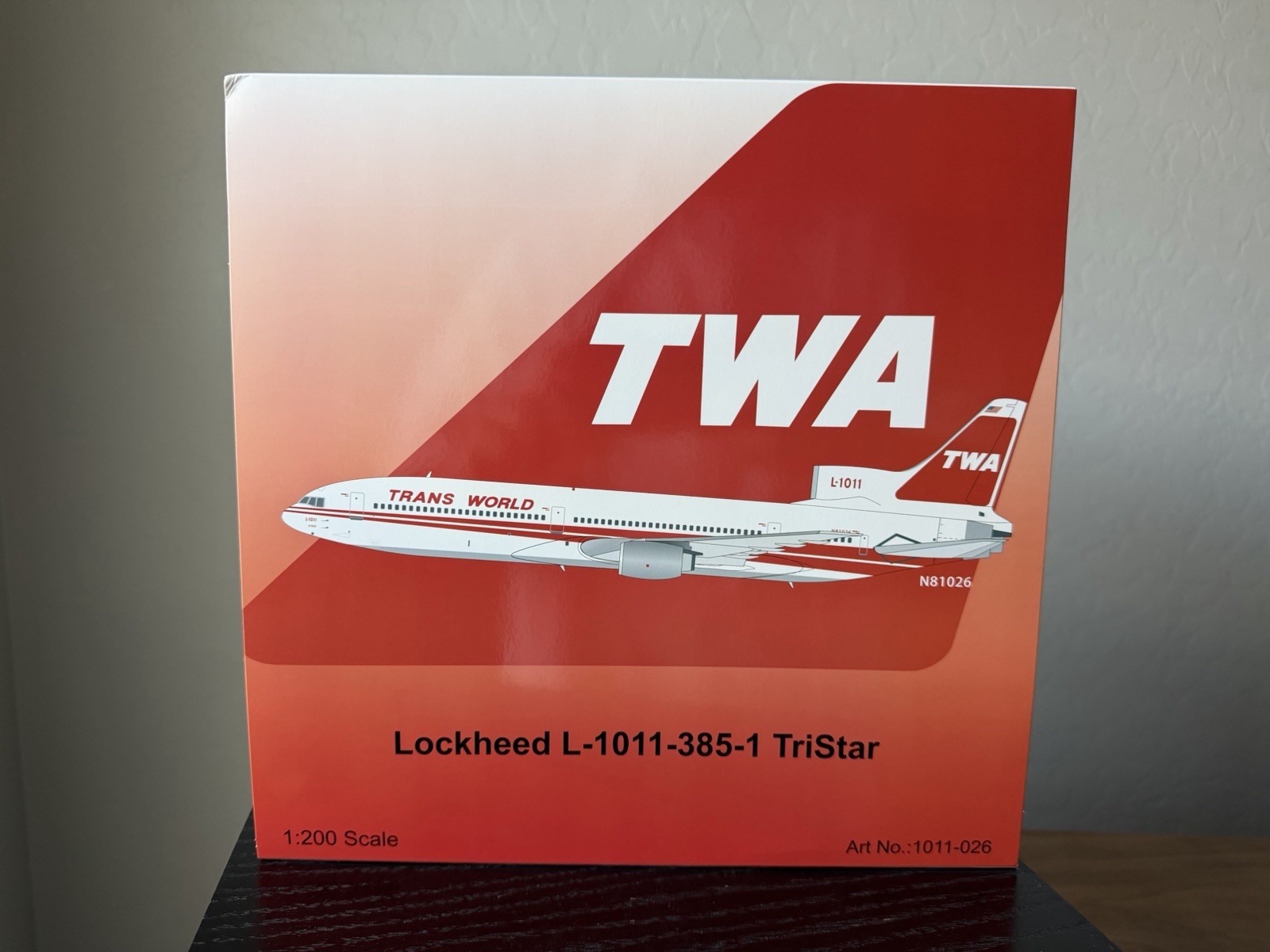 *1 OF 49* 1:200 Inflight200 TWA Lockheed L-1011 Tristar N81026 1011-026