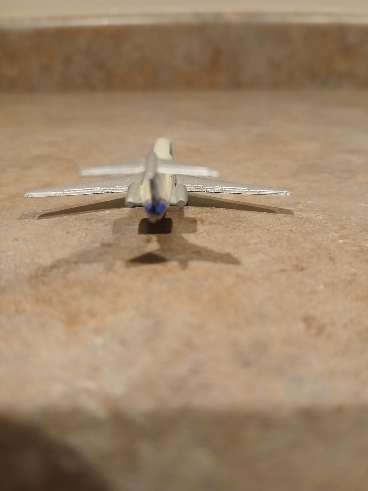 Schabak 1/600 Scale 3″ Nr. 906 – Boeing 727 Aircraft – Silver Grey/Blue