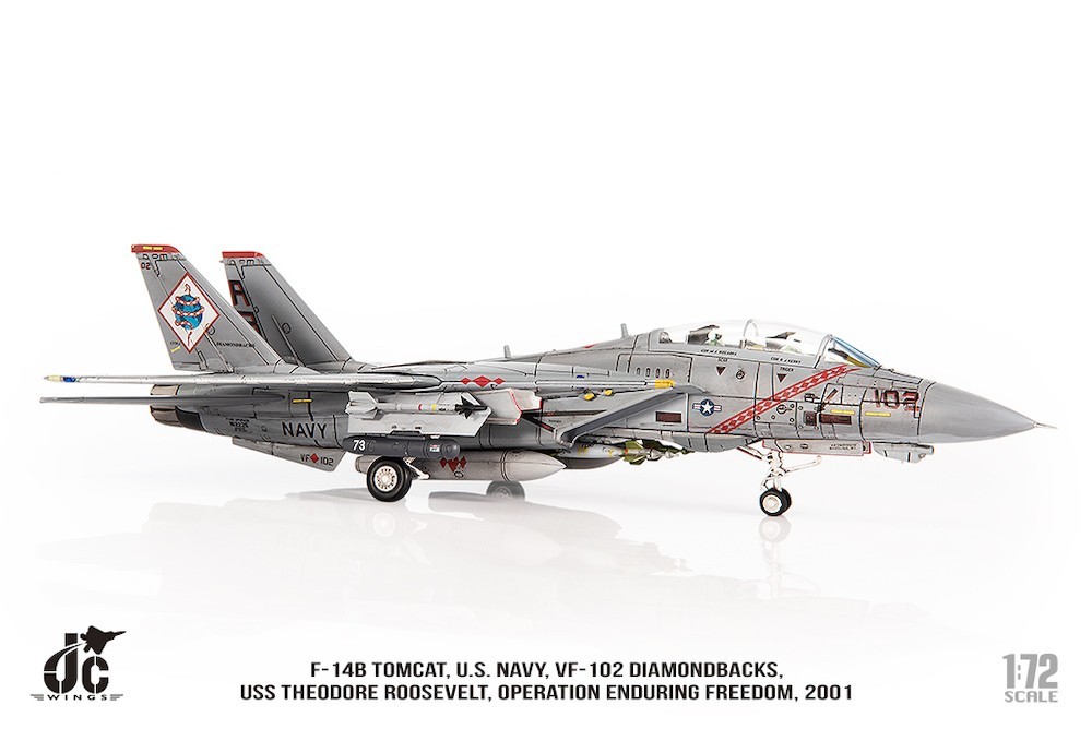 JC Wings 1/72 F-14B Tomcat US Navy VF-102 Diamondbacks Op. Enduring Freedom 2001