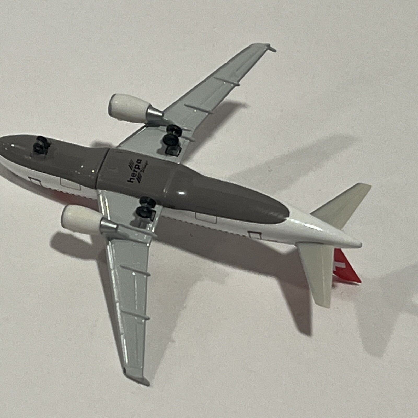 1:500 Herpa Swissair Swiss Airlines Airbus A319 Jet Scale Model Wings Airplane