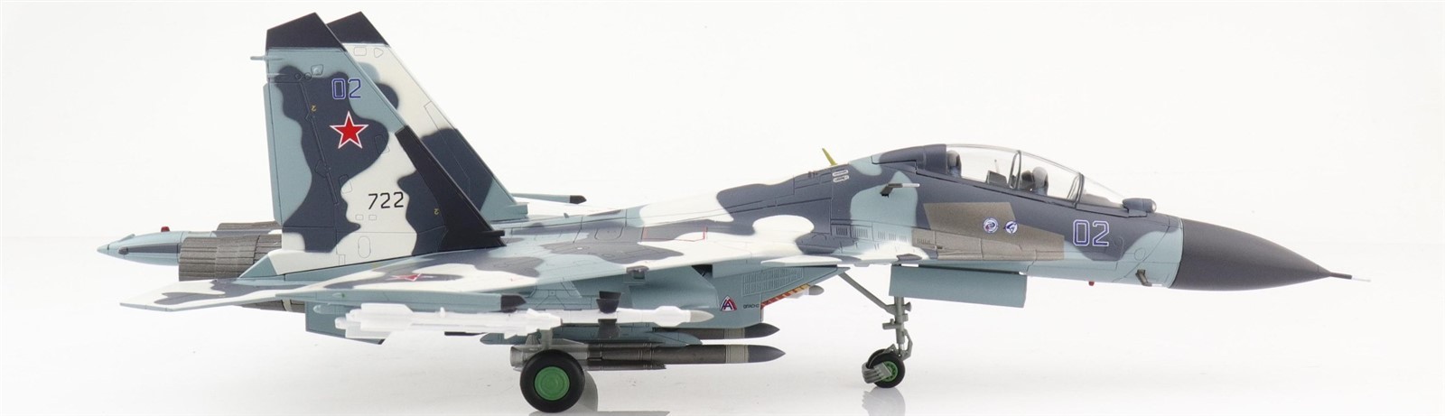 Hobby Master 1/72 Su-30MK Flanker-C Russian AF Blue 02 Moscow Russia HA9504