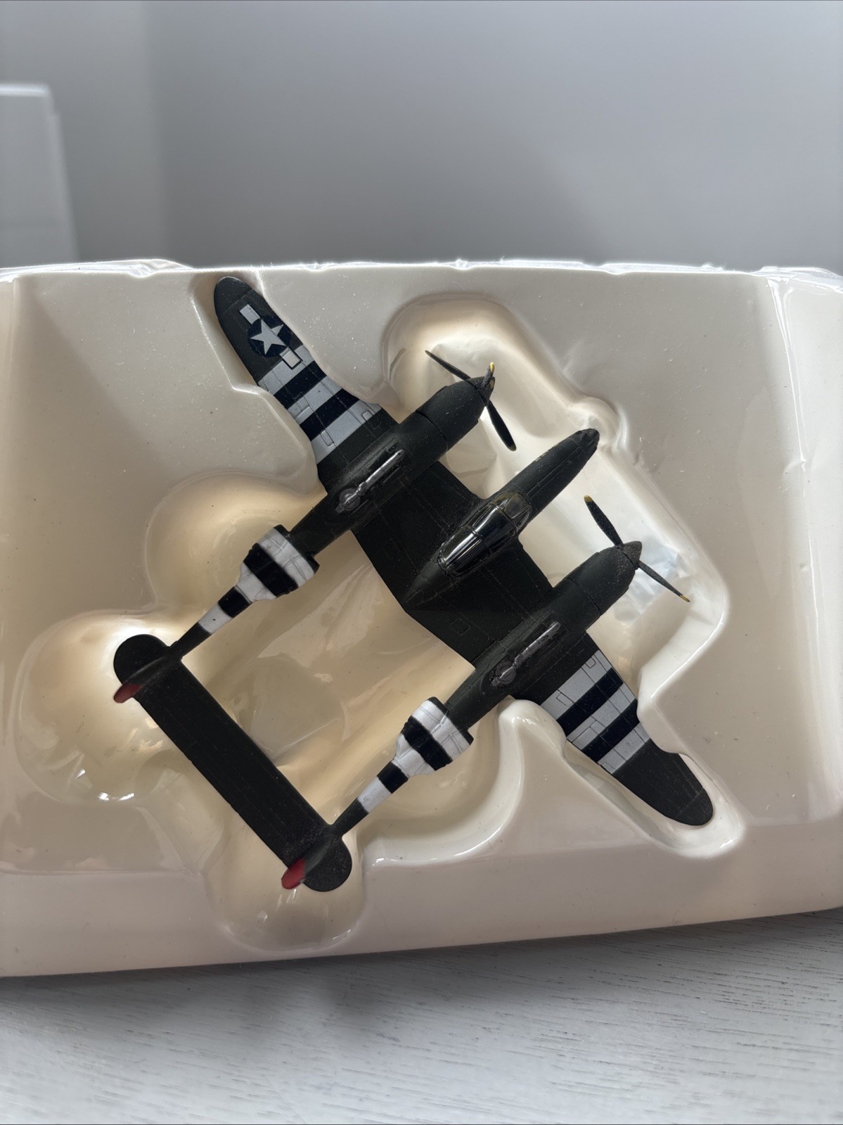 Corgi Fighting Machines Operation Overlord P-38 Lightning USAAF CS90073 Aircraft