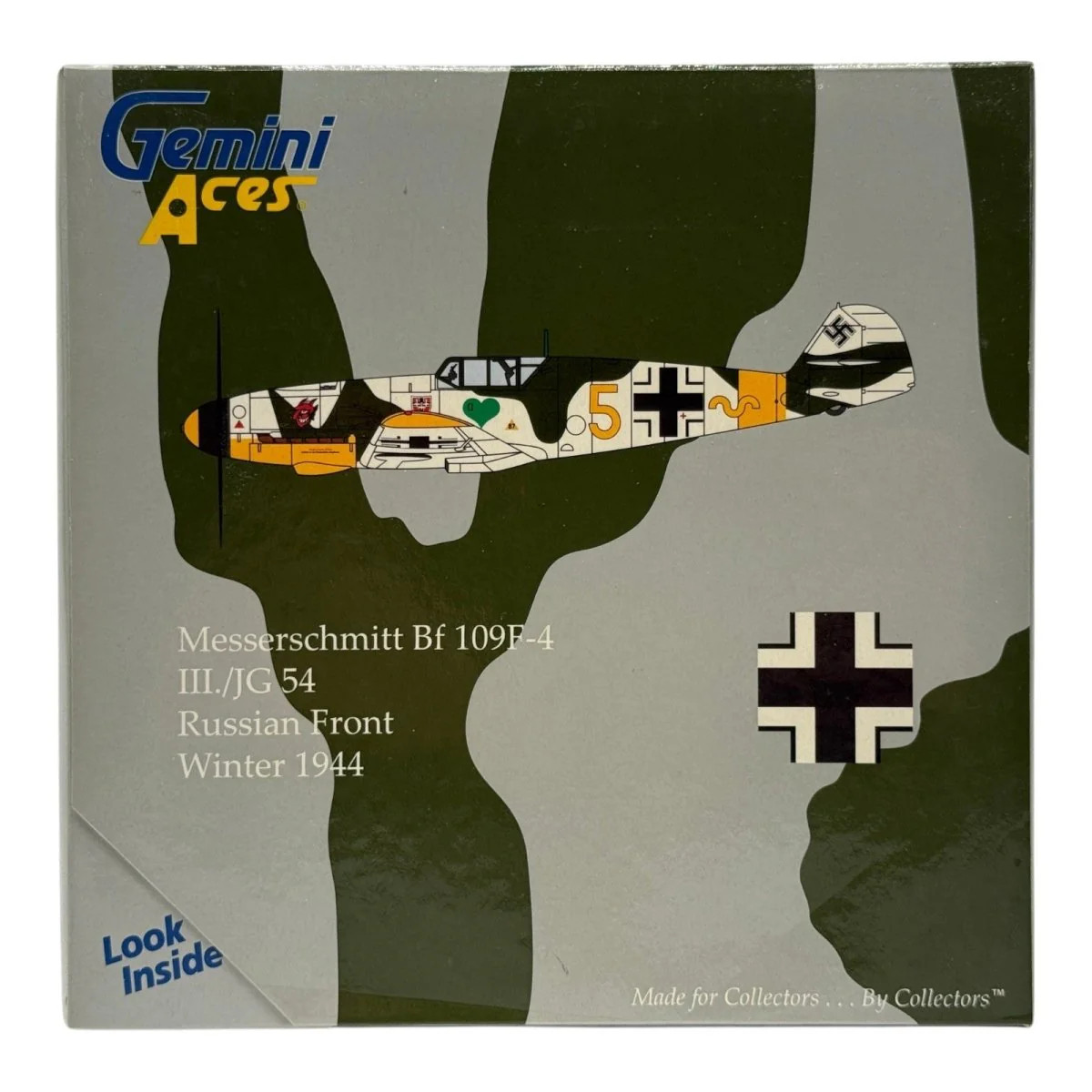 Gemini Aces GALFT3001 1:72 Bf 109F Yellow 5 Russian Front