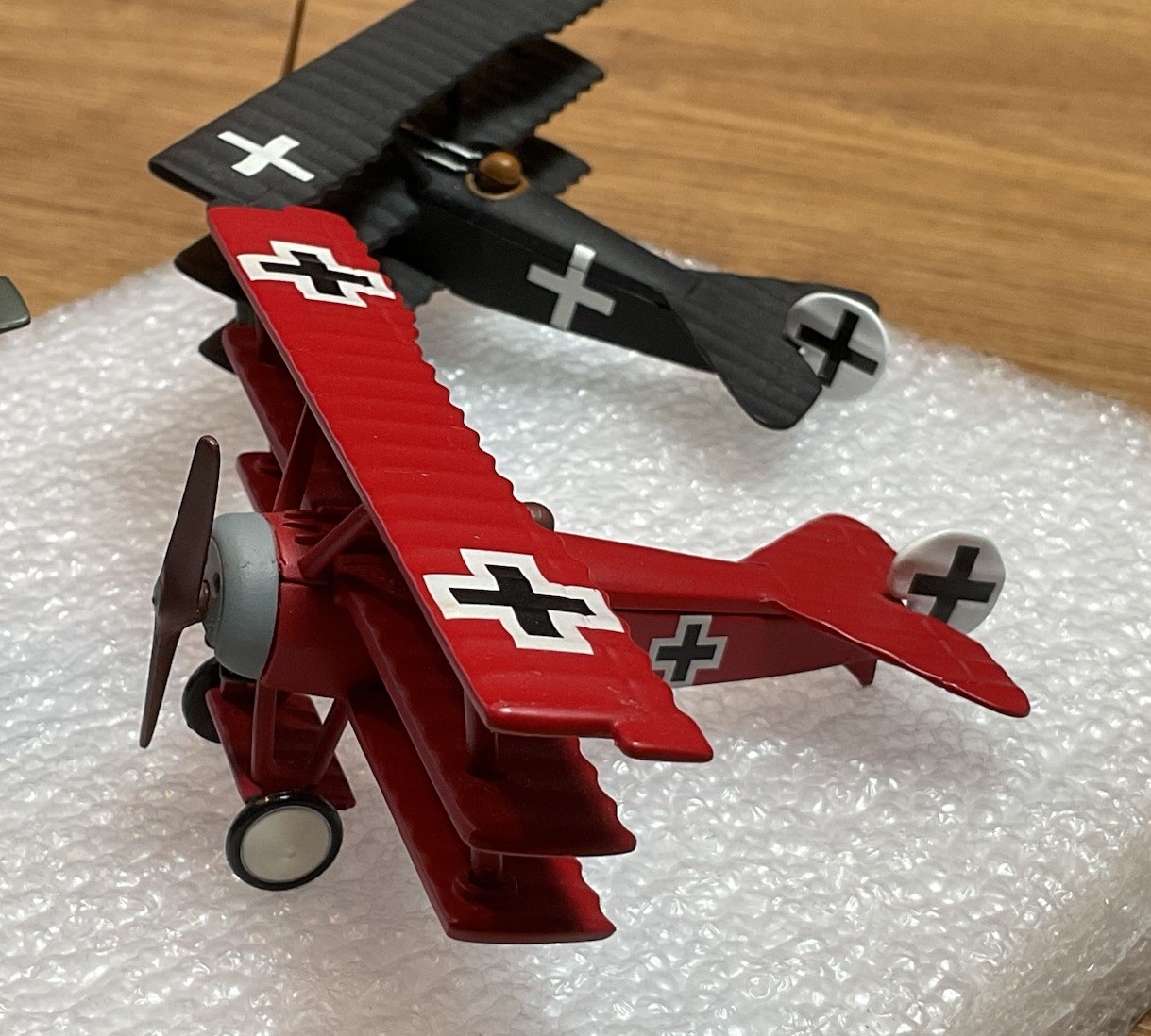 Lledo Fokker Triplane Set of 5 Models UNBOXED / MINT CONDITION