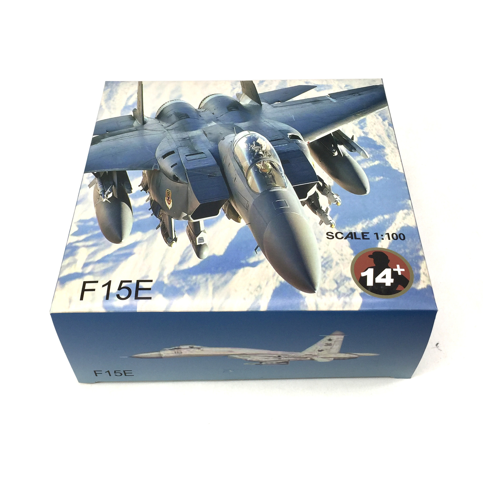 1/100 U.S. F-15E Strike Eagle Bomber Aircraft Plane Alloy Model With Stand d