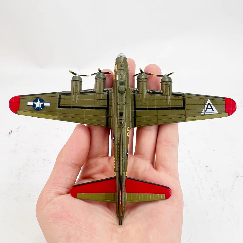 AF1 1/200 Us B-17g Flying Fortress Bomber 91st Bg,323rd Bs Diecast Model