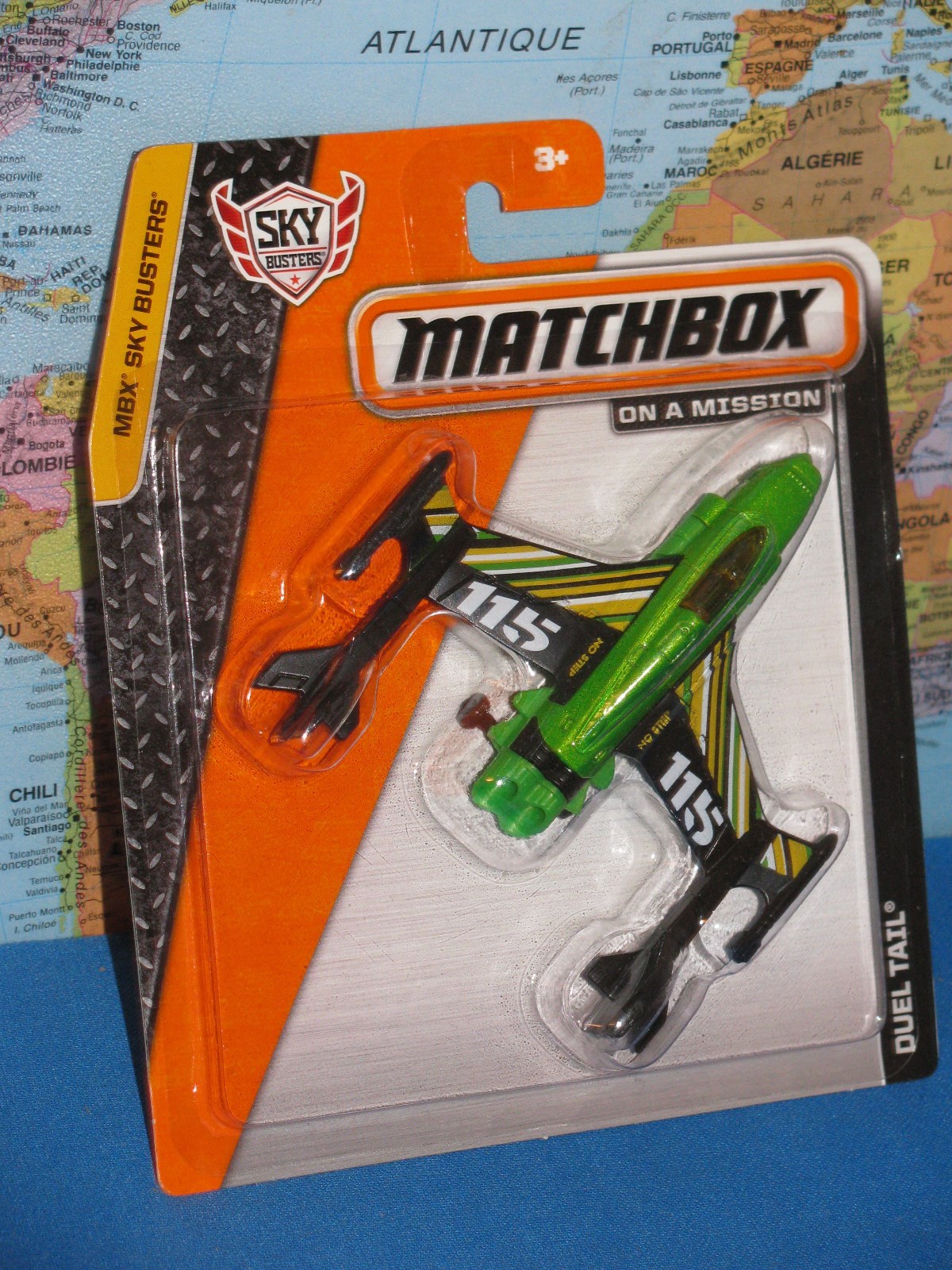 MATCHBOX MBX SKY BUSTERS DUEL TAIL 115 ON A MISSION ***BRAND NEW & VHTF***