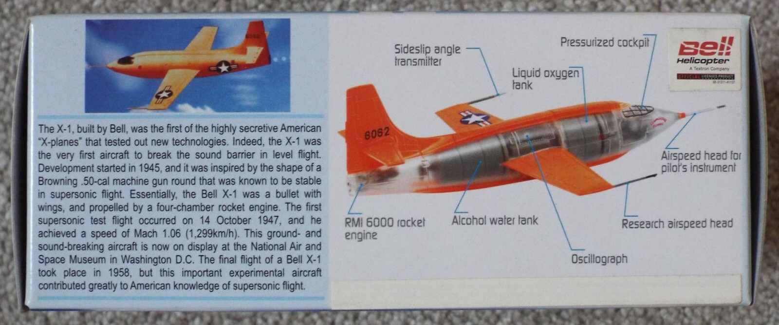 1/144 Bell X-1 “Sonic Breaker” (2 Models) Dragon Wings #51021 Factory Seal MISB