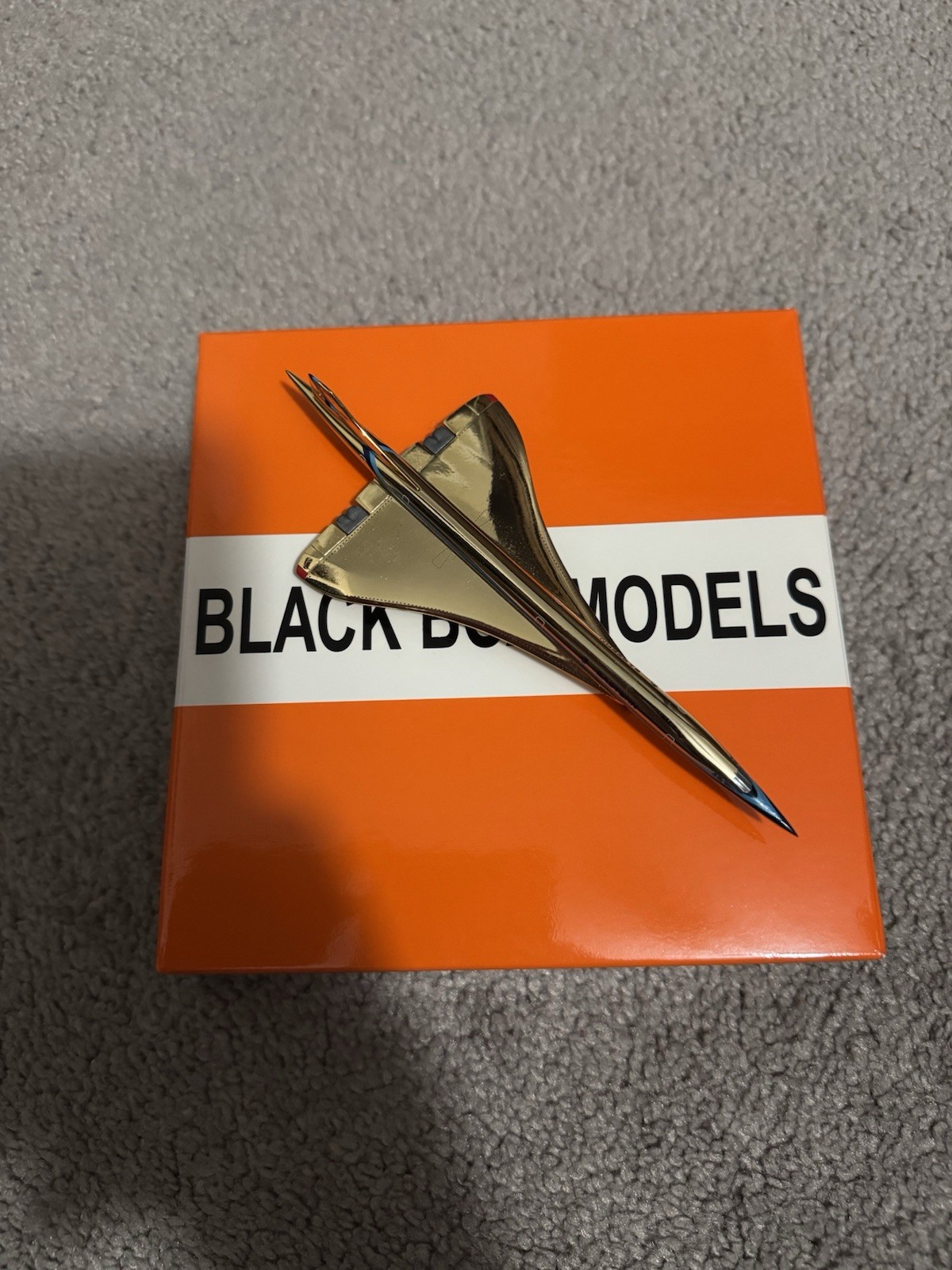 Eastern Airlines Concorde Gold Gemini Jets Black Box Scale 1:400 RARE