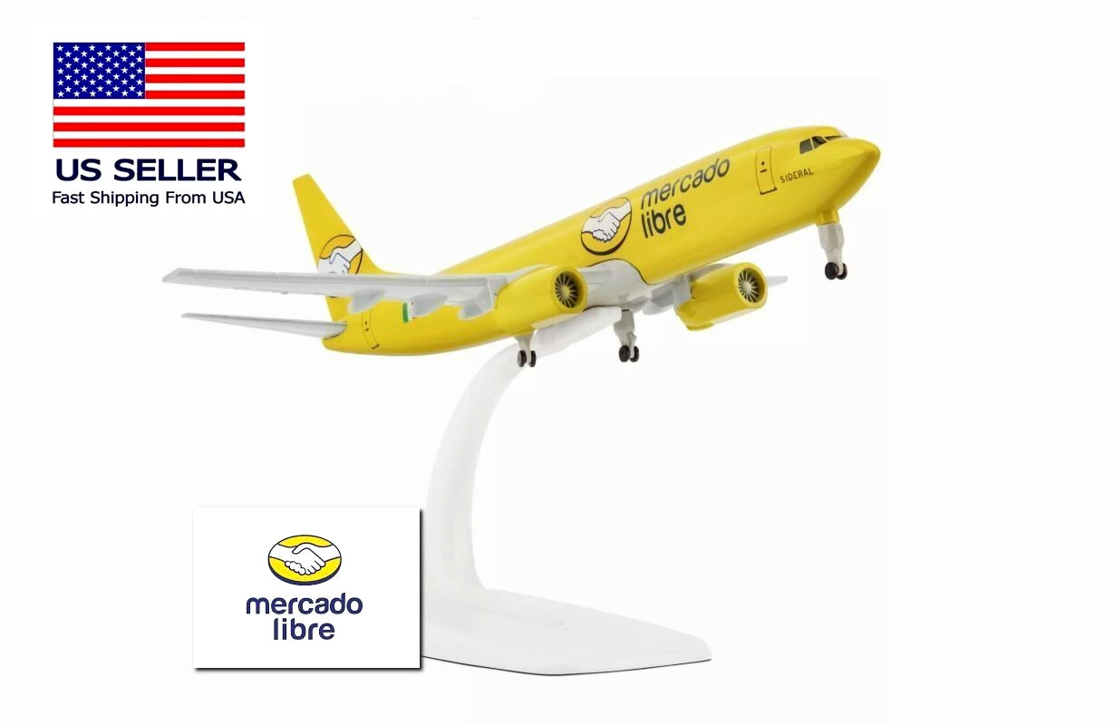 SIDERAL AIR CARGO BOEING 737-400 MERCADO LIBRE LIVERY 7.9in 20 CM AIRCRAFT MODEL