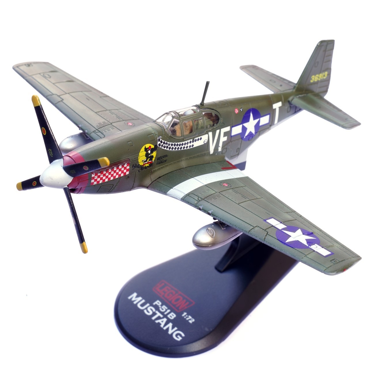 Legion 1/72 P-51B Mustang Shangri-La Ace Maj. Dominic “Don” Gentile 14606LA